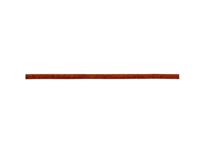 Corde en cuir brun 2.0 mm