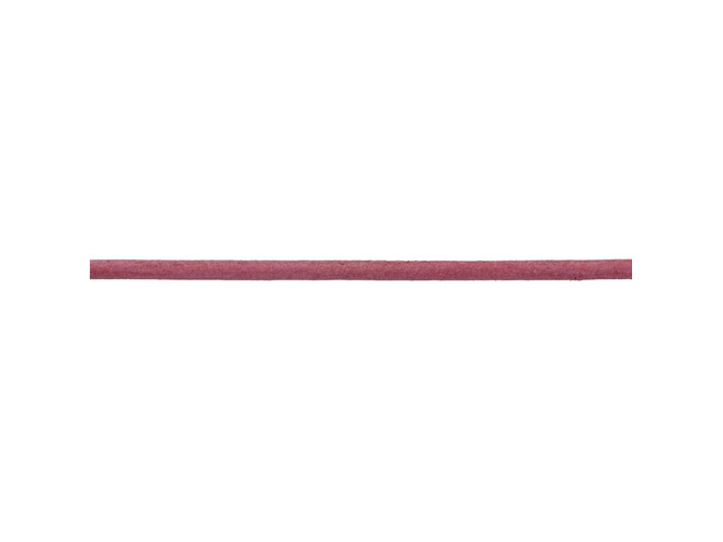 Corde en cuir  rose 2.0 mm