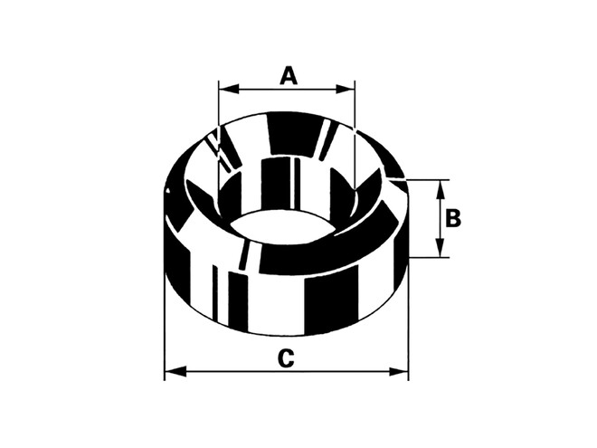 10x Bouchon messing nummer 128 Bergeon