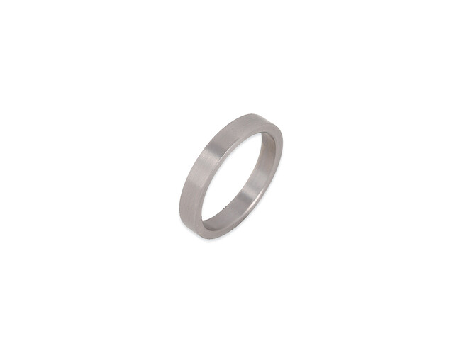 ANNEAU TITANE  3,0 MM PLAT TAILLE 21