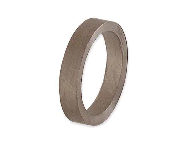 ANNEAU TITANE  4,0 MM PLAT TAILLE 21