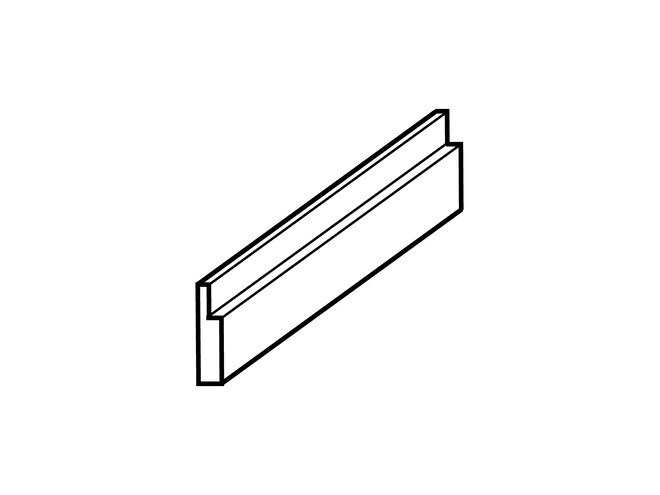 PROFILE A SERTIR ARGENT 925/. 3,6 X 1,0 MM