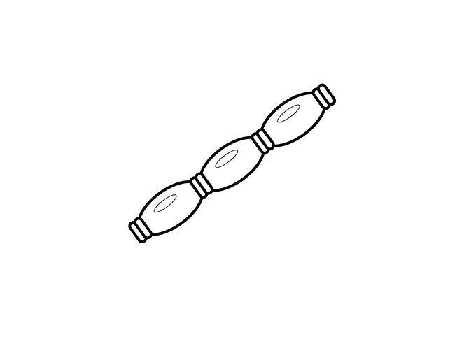 Eierdraad 1.5 mm zilver