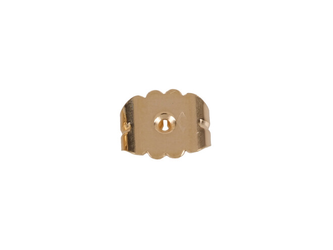Poussette Belge massive or jaune 18 carats