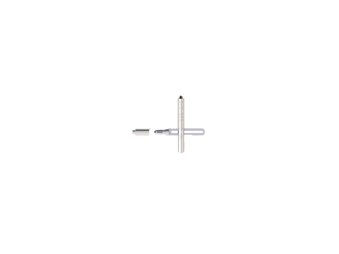 Swissback 1.0 mm or blanc 18 carats