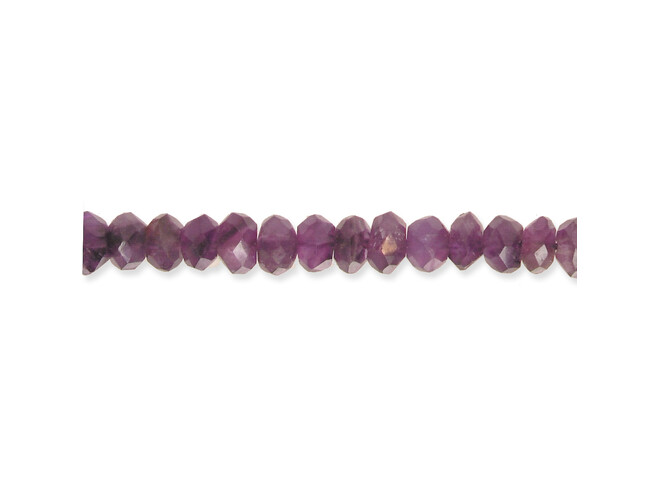 Collier d'améthistes taille facettes 3.0 mm