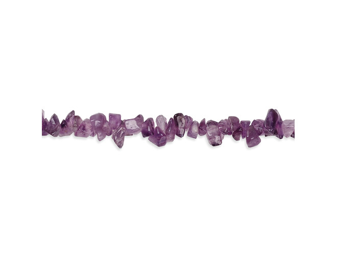 Amethistsnoer 5.0 - 6.0 mm chips