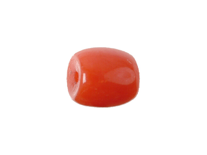 Corail rouge tonneau percé 3.5 mm