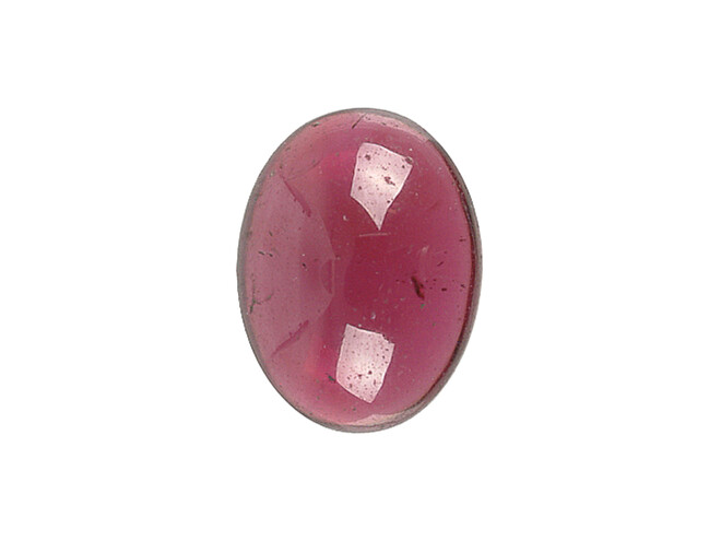 Grenat cabochon oval 5.0 x 3.0 mm