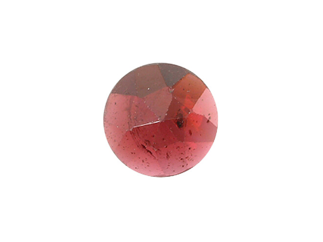 Grenat rond taille rose 3.0 mm