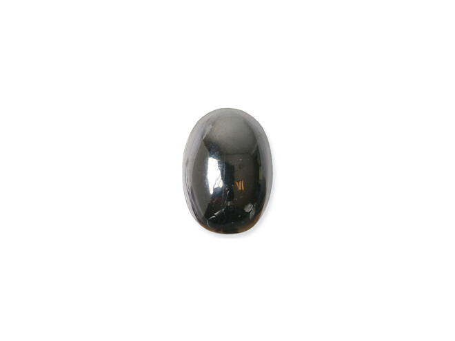 Hématite taille cabochon oval 9.0 x 7.0 mm