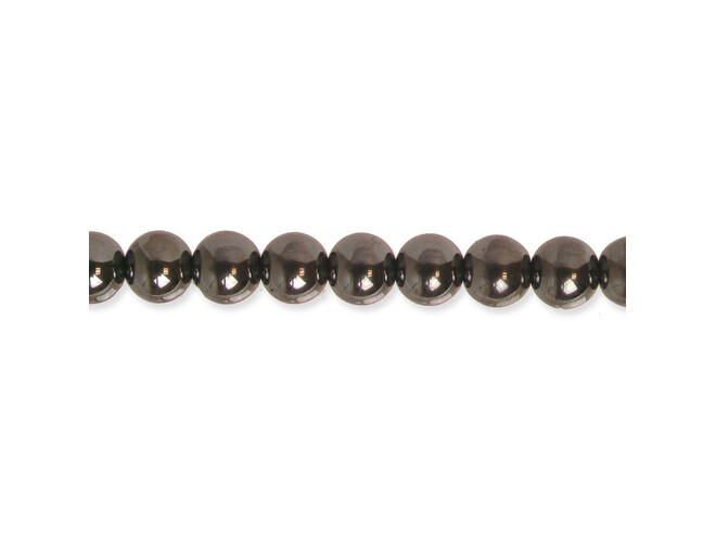 Collier d'hématites rondes 6.0 mm