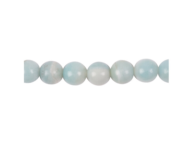 Collier d'amazonites turquoise rondes 12.0 mm