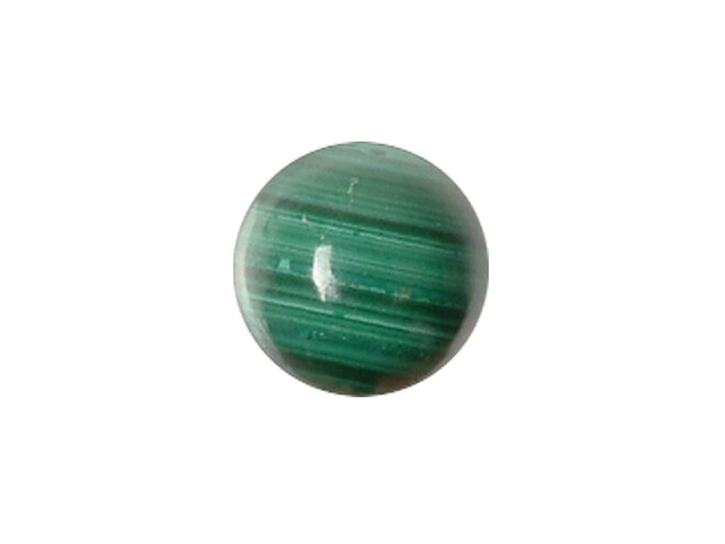 Malachite taille cabochon rond 3.0 mm