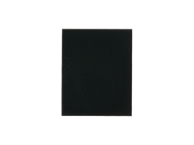 Onyx t/d plaque rectangle 15.0 x 12.0 mm