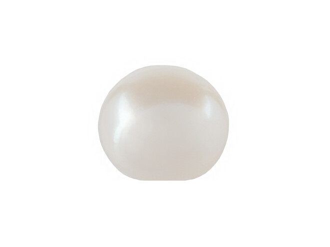 Cultive parel 1.7 mm wit halfrond