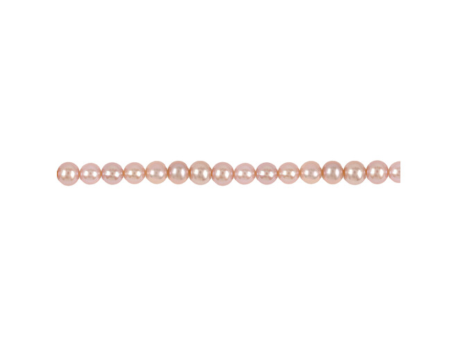 Collier de perles d'eau douce premium rose 6.5 - 7.0  mm