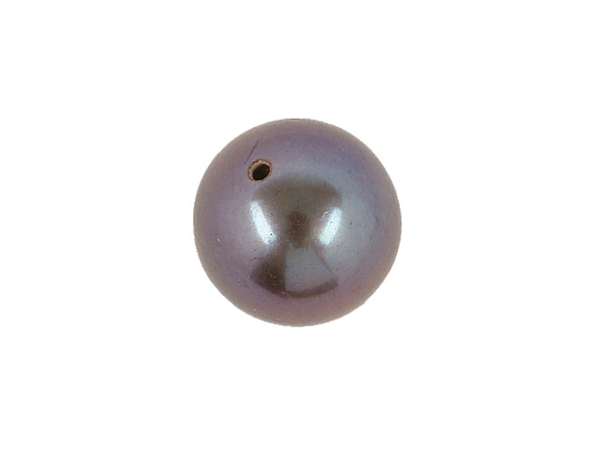 Perle d'eau douce noire 1 trou 2.5 - 3.0  mm