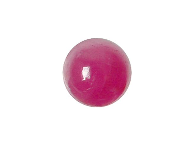 Rubis véritable taille cabochon rond 2.5 mm