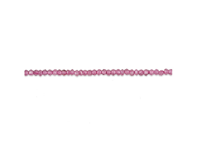 Collier de quartz roses perles 3.0 mm