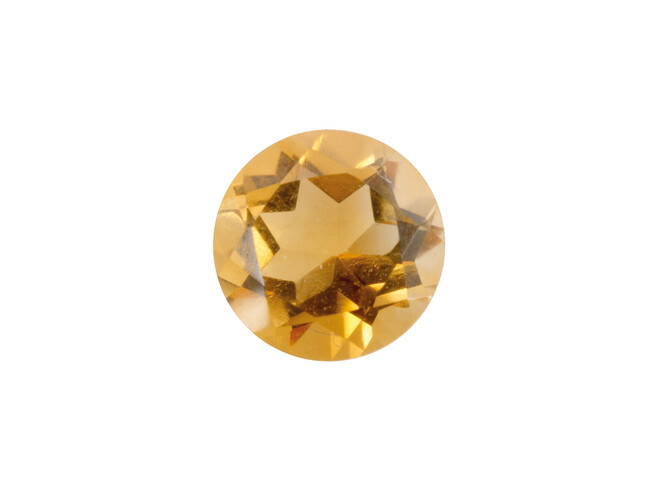 CITRINE RONDE A FACETTES 1.5 MM E