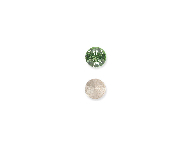 Simili vert taille brillant 3.2 mm