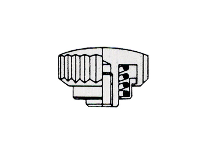 COURONNE CHROMÉ 04 Ø2,5X0,8