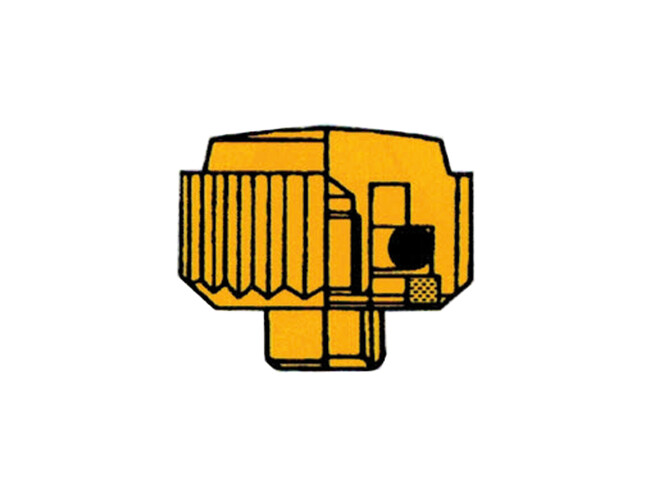 COURONNE JAUNE 05 Ø3,5X0,9