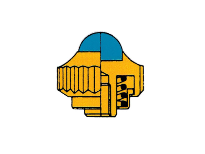COURONNE JAUNE PIERRE BL10 Ø5X0,9