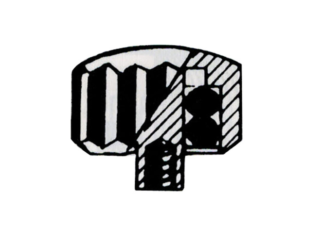 COURONNE CHROMÉ 20 BAR 18 Ø5,5X0,9