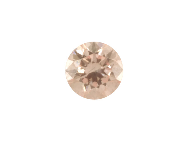 SYNTHETIQUE DIAMANT ORANGE VVS 0.01 CT