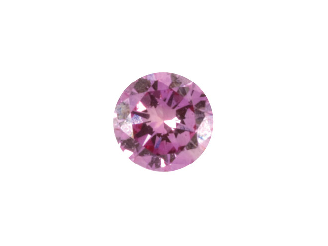 SYNTHETIQUE DIAMANT VIOLET VVS 0.04 CT