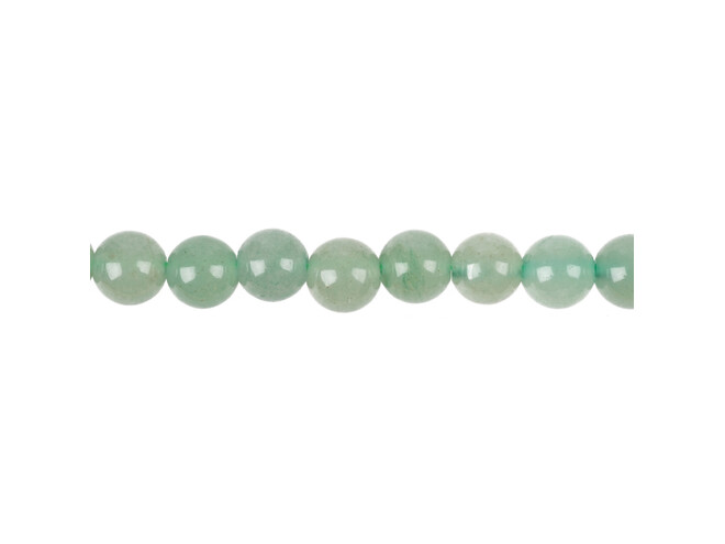 Collier d'aventurines  rondes 8.0 mm