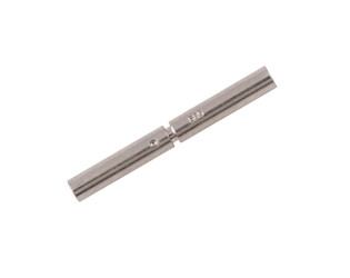 Bajonetsluiting 0.8 mm 14 karaat witgoud