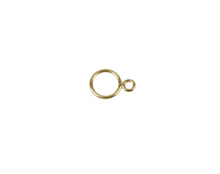 HUIT PLAQUÉ OR 7,0 X 3,0 MM