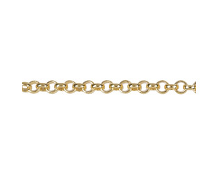 Jasseron collier 4.0 mm doublé