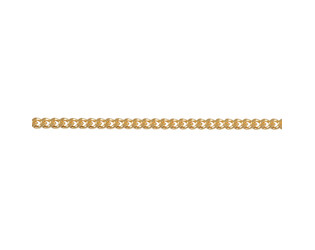 Gourmet collier 2.1 mm doublé