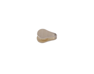 Embout plat argent 4.0 mm