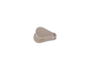 Embout plat argent 5.0 mm