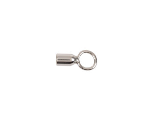 Embout rond argent 2.0 mm
