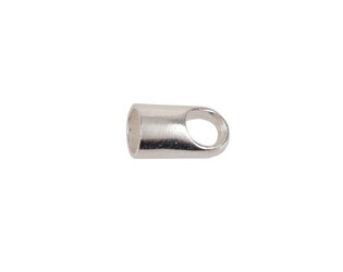 Embout rond argent  4.0 mm