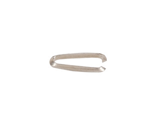 Maille lapidée argent 13.0 mm