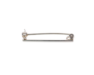 Barrette argent 35.0 mm