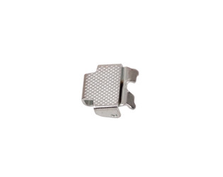 Embout argent travaillé 7.5 mm
