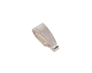 Bélière fine argent 8.0 mm
