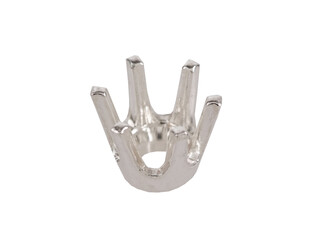 Chaton effet 6 griffes argent 2.0 mm