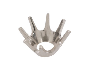 Chaton effet 8 griffes argent 10.0 mm
