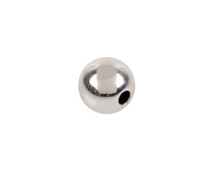 Perle argent 1 trou 7.0 mm