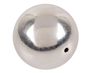 Perle percée argent 18.0 mm