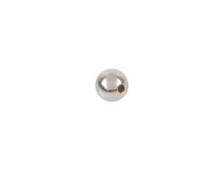 Perle percée argent 4.0 mm
